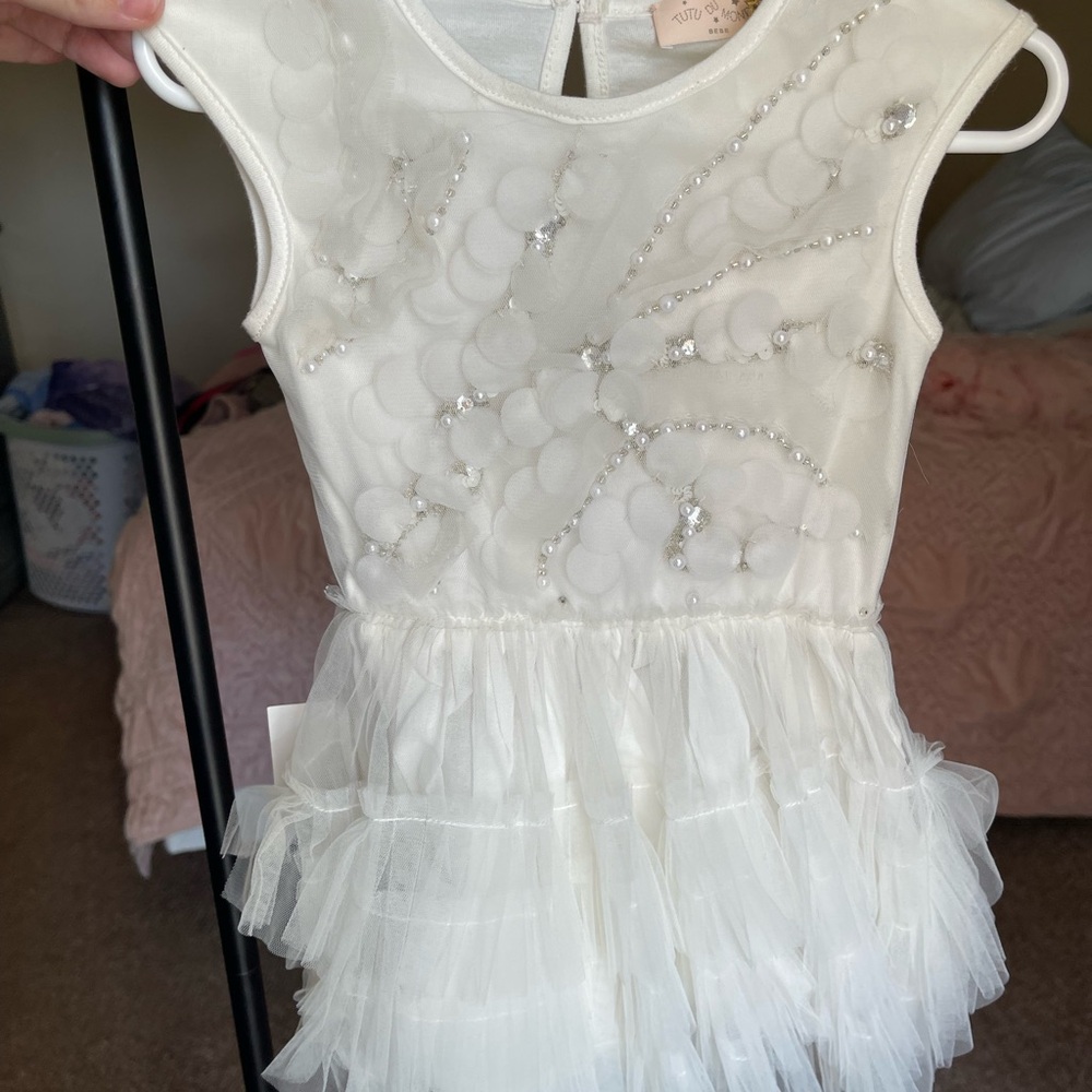 Tutu Du Monde White Formal Dress